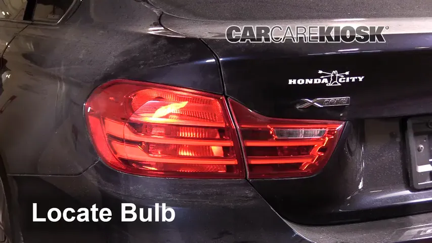 2016 BMW 428i xDrive Gran Coupe 2.0L 4 Cyl. Turbo Hatchback (4 Door) Lights Tail Light (replace bulb)